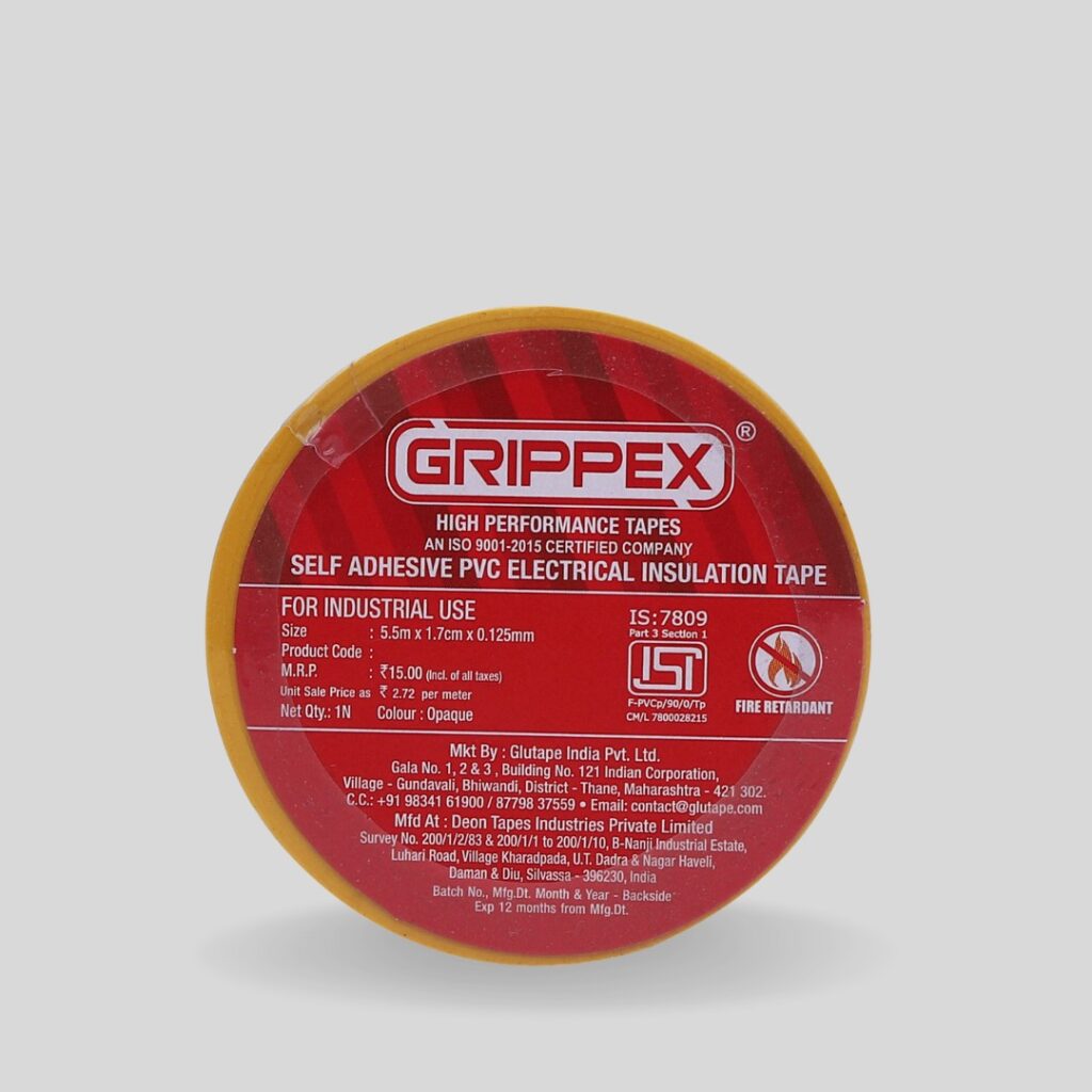 Grippex PVC Electrical Insulation Tape
